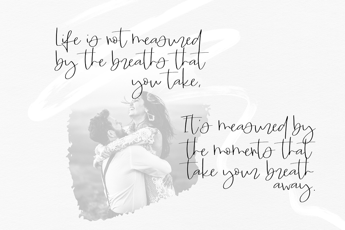 Timeless - Handwritten Script Font preview 5