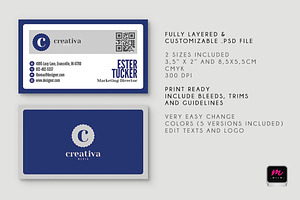 Clean Business Card Template 01