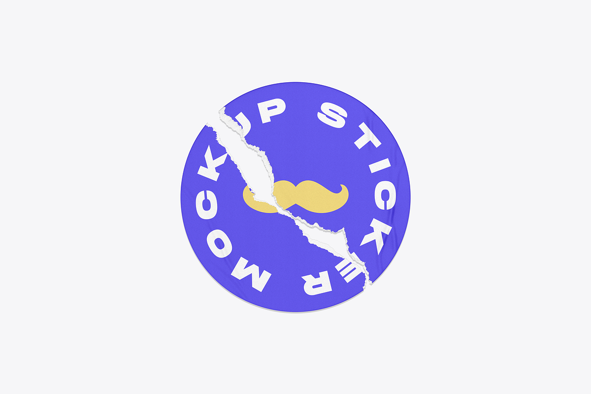 70+ Must-Have Sticker Mockups, a Mockup by Mockupdaddy (Photo 6 of 70)