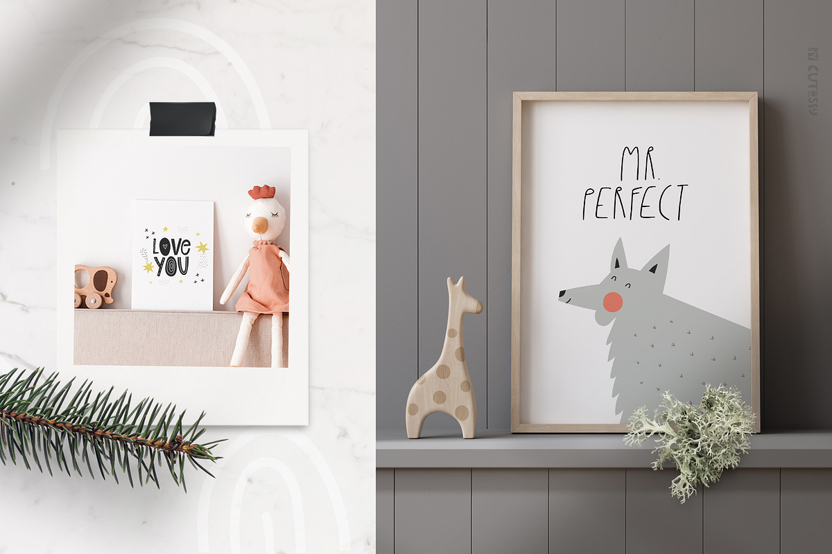 Woodland | 100% hand drawn clipart, an Animal Illustration by Olia (Photo 16 of 17)