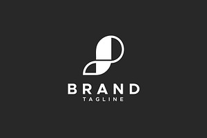 Letter P or PJ minimal logo design, a Branding & Logo Template by Amadul11