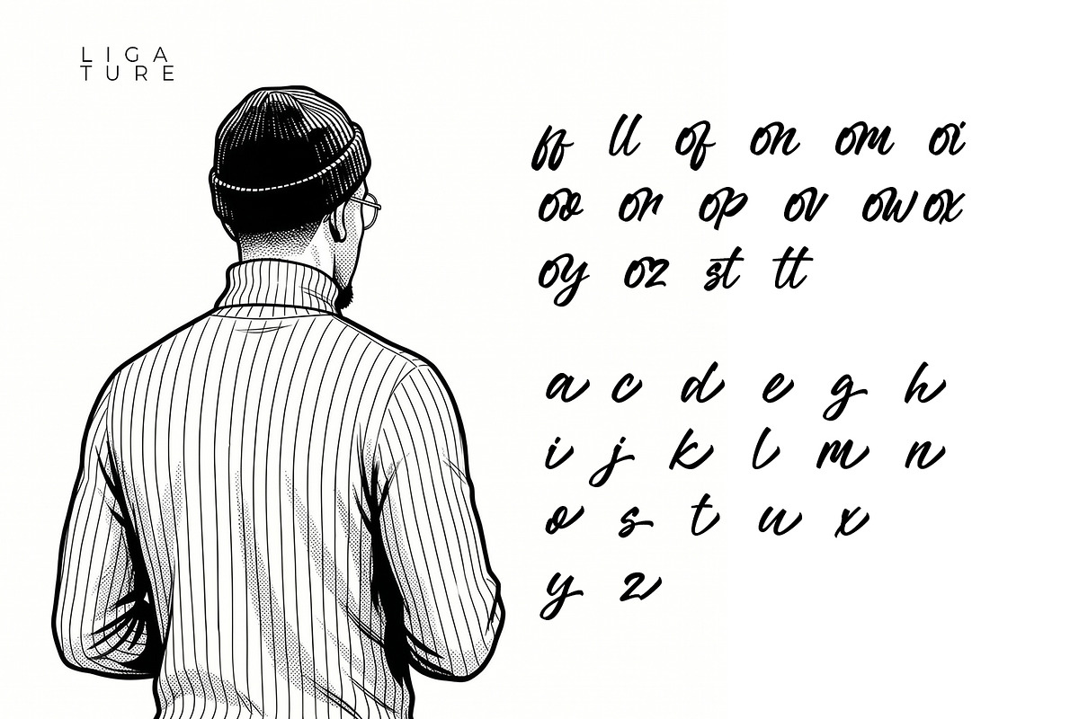 Slowing - A Modern Script, a Script Font by khurasan (Photo 5 of 7)