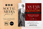 Fashion - Social Media Pack, a Social Media Template by Touringxx Creative Studio (Thumbnail 1 of 8)