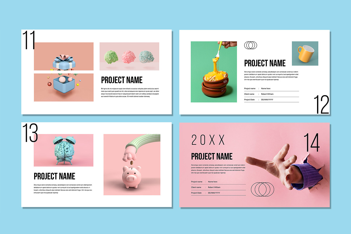 Portfolio Presentation Layout, a Presentation Template by ContestDesign (Photo 5 of 6)