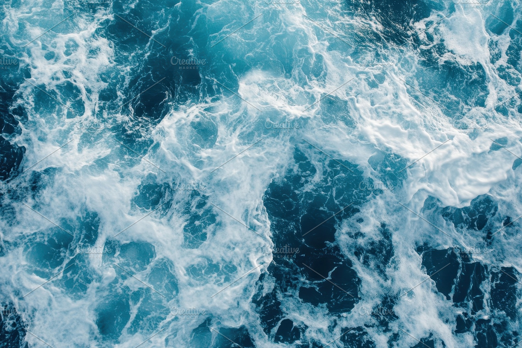 Foamy waves rolling up the shore, a Photo by Pavel_design