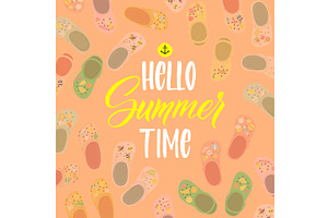Summer time. poster with, an Object Illustration by Onyx