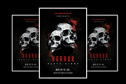 Horro Party, a Flyer Template by What a Story (Thumbnail 2 of 2)