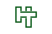 Letter HT Monogram Logo, a Branding & Logo Template by Buqancreative (Thumbnail 3 of 4)