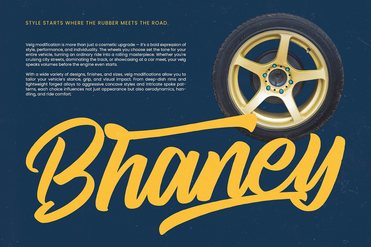 Goland Button Modern Brush Font, a Script Font by stylishtype.co (Photo 4 of 20)