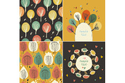 Autumn floral patterns, a Pattern Graphic by Silmen (Thumbnail 2 of 2)