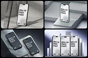iPhone 14 Pro Max Bundle - 21 Mockup, an iPhone Mockup by 360 Mockups (Thumbnail 9 of 13)