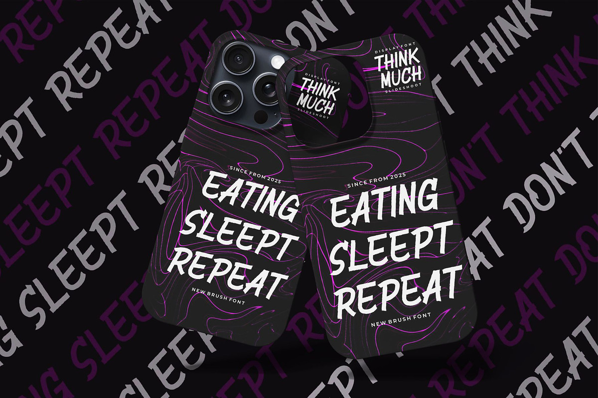 Singen Crash || Brush Display Font, a Handwritten Font by Idea Studio (Photo 2 of 5)