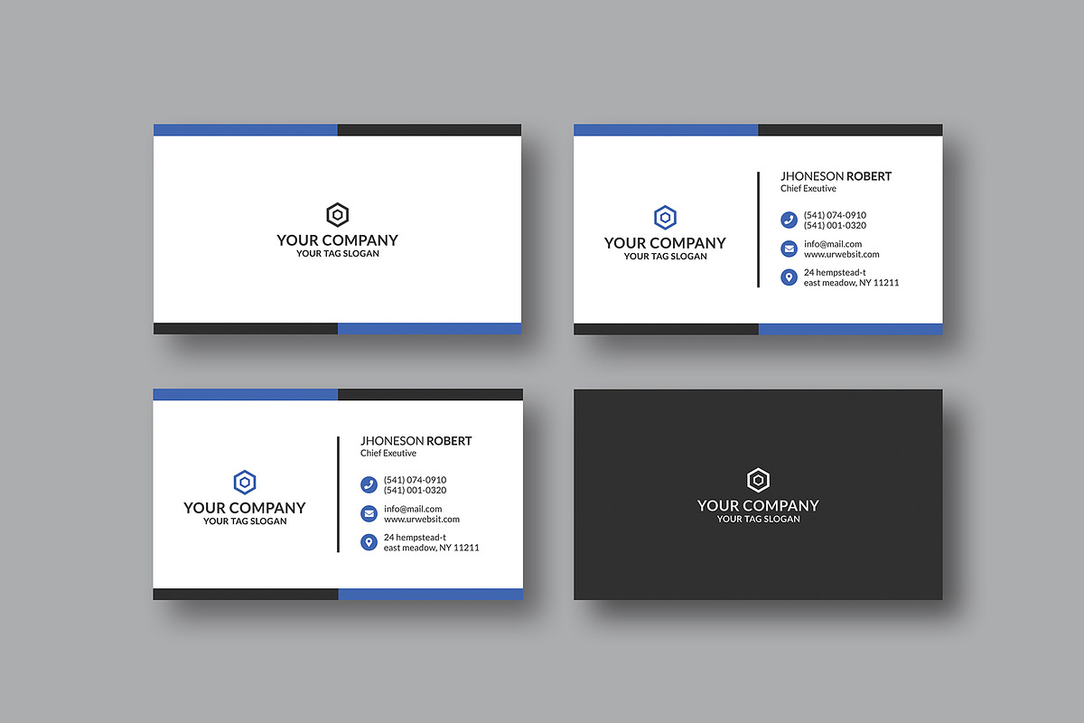 Business Card Design, a Business Card Template by Helal Shop (Photo 3 of 3)