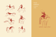 Fire Desert - cowgirl aesthetics, an Object Illustration by Annakniaz (Thumbnail 2 of 15)