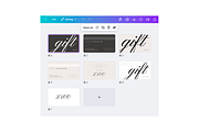 Digital Gift Card Template Canva, a Marketing Template by LePosey Studio (Thumbnail 5 of 6)