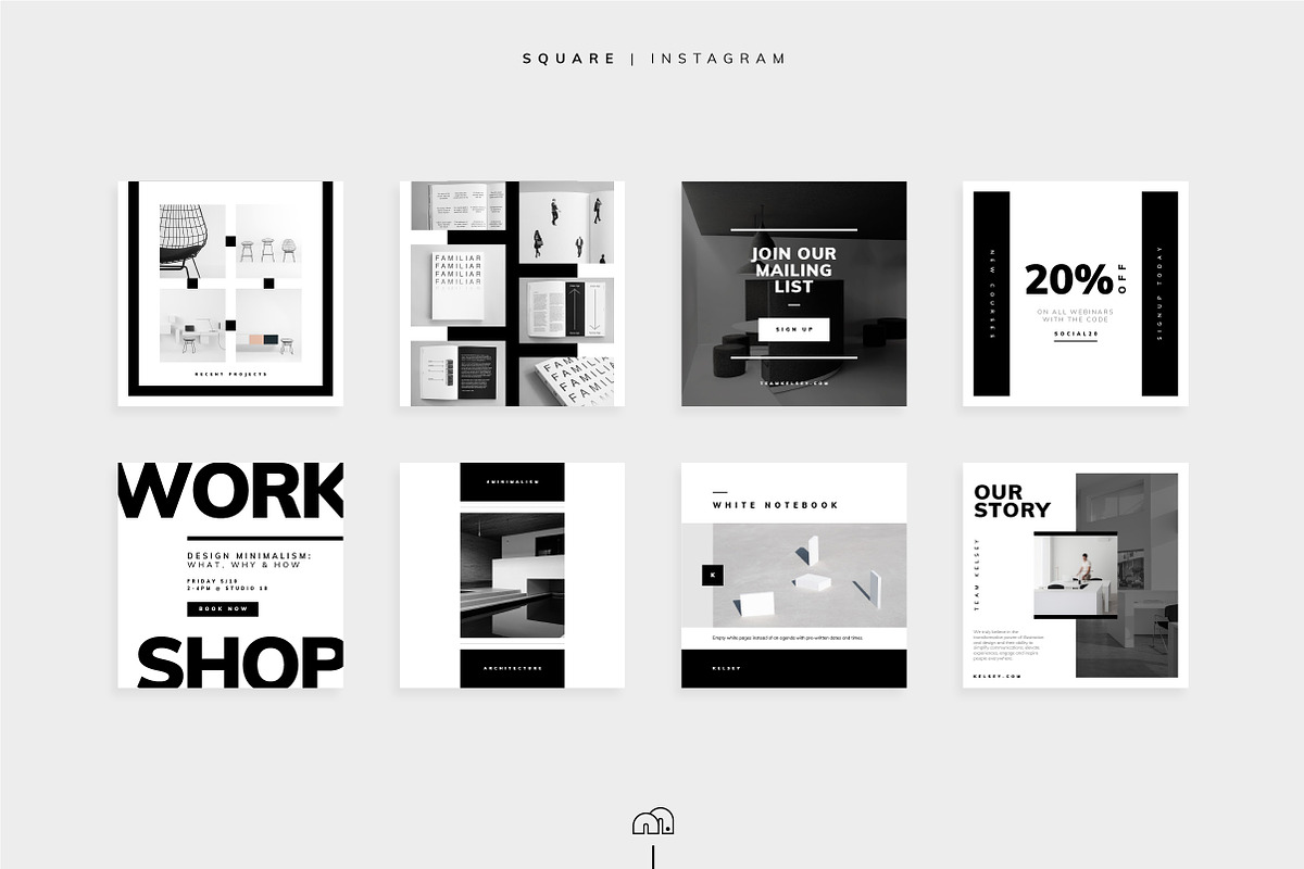 Social Media Pack - Kelsey, a Social Media Template by bilmaw creative (Photo 5 of 11)