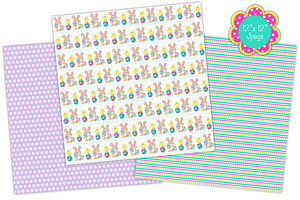 Easter Digital Paper,Easter Patterns