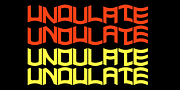 Undulate, a Sans Serif Font by Ingrimayne Type (Thumbnail 5 of 6)