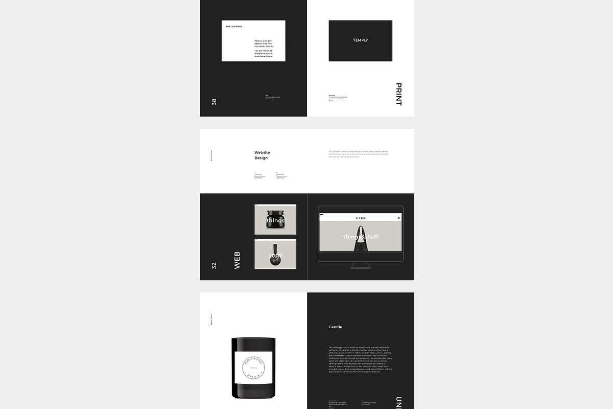 Brand Manual, a Brochure Template by T E M P L Y (Photo 8 of 9)