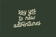 Jungle Giant Font Duo, a Script Font by Rachel Kick (Thumbnail 9 of 13)