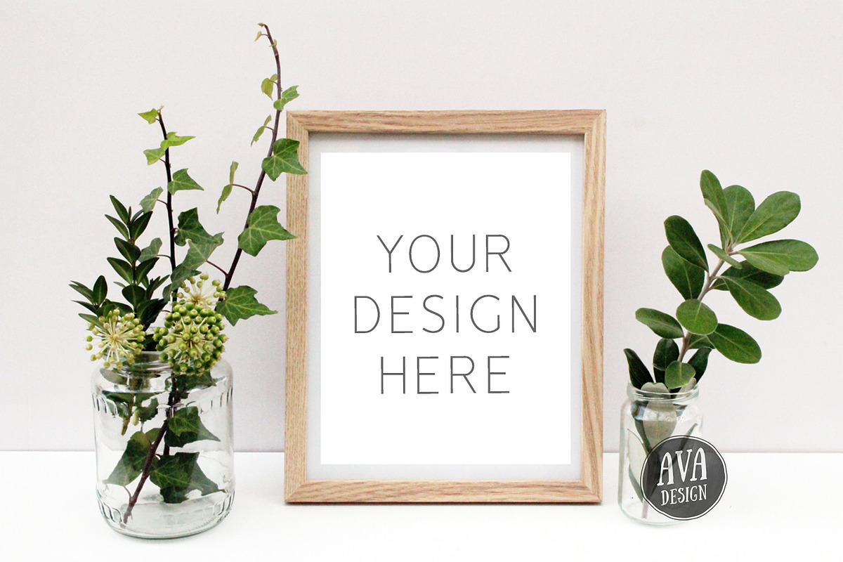 Mockup Bundle | 8x10 Mockup Frames, a Print Template by Ava Design (Photo 4 of 4)