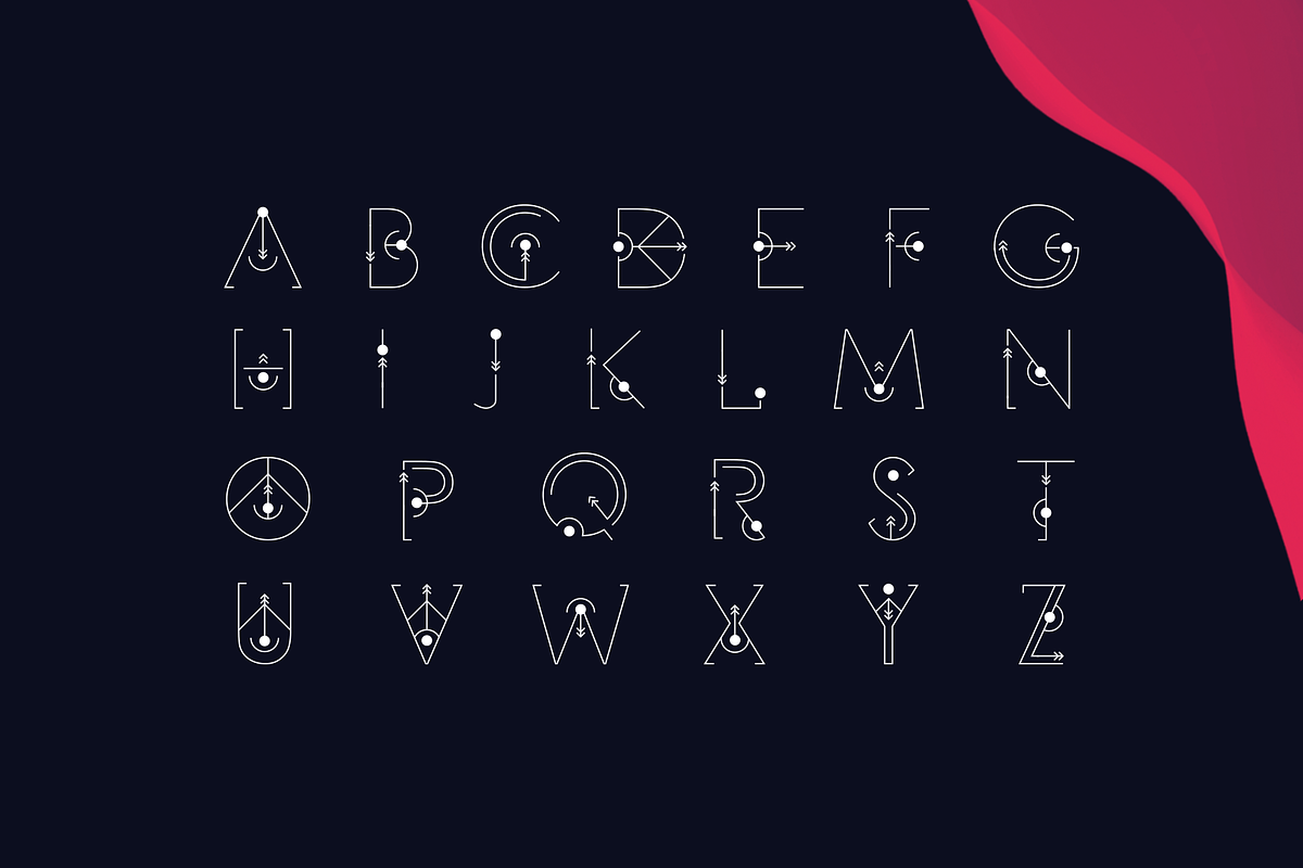 Geometrica | Font Bundle, a Sans Serif Font by Glyph44 (Photo 13 of 15)