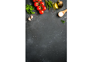 Food background with fresh, a Food & Drink Photo by Nadia-nb