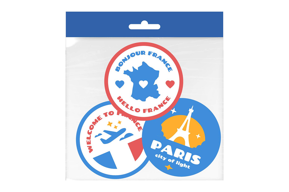 Travel Country Stickers Bundle, an Object Graphic by TSRY (Photo 3 of 3)
