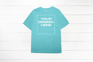 Seafoam Comfort Colors 1717 Mockup S