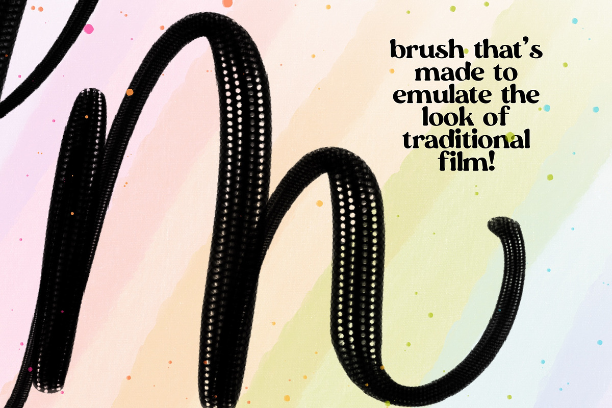Film Procreate Brush preview 2