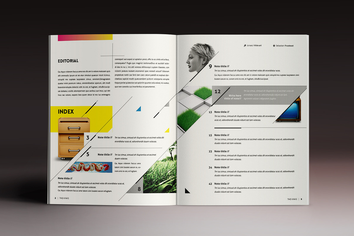 Design Magazine 4, a Magazine Template by Luuqas Design (Photo 1 of 15)