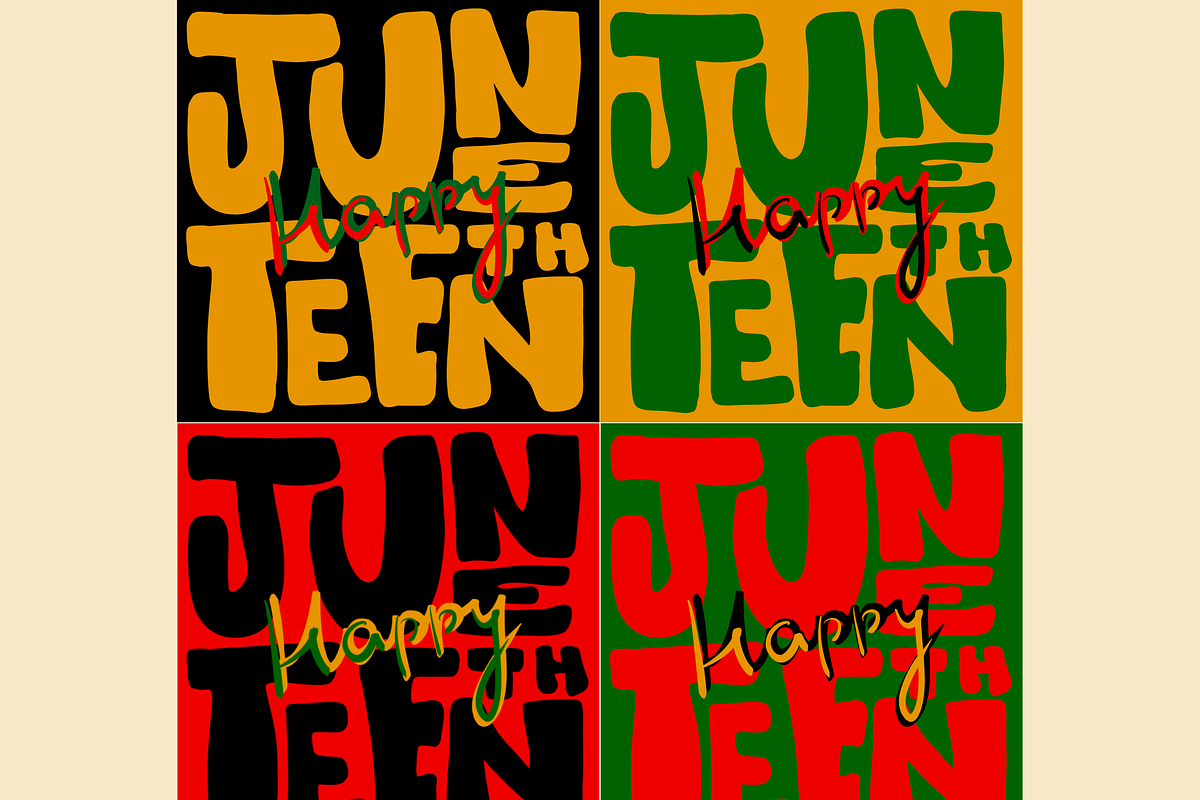 Juneteenth illustrations, a Person Illustration by Allie_art (Photo 3 of 7)