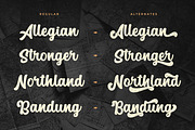 The Macksen Font, a Script Font by Kotak Kuning Studio (Thumbnail 4 of 11)