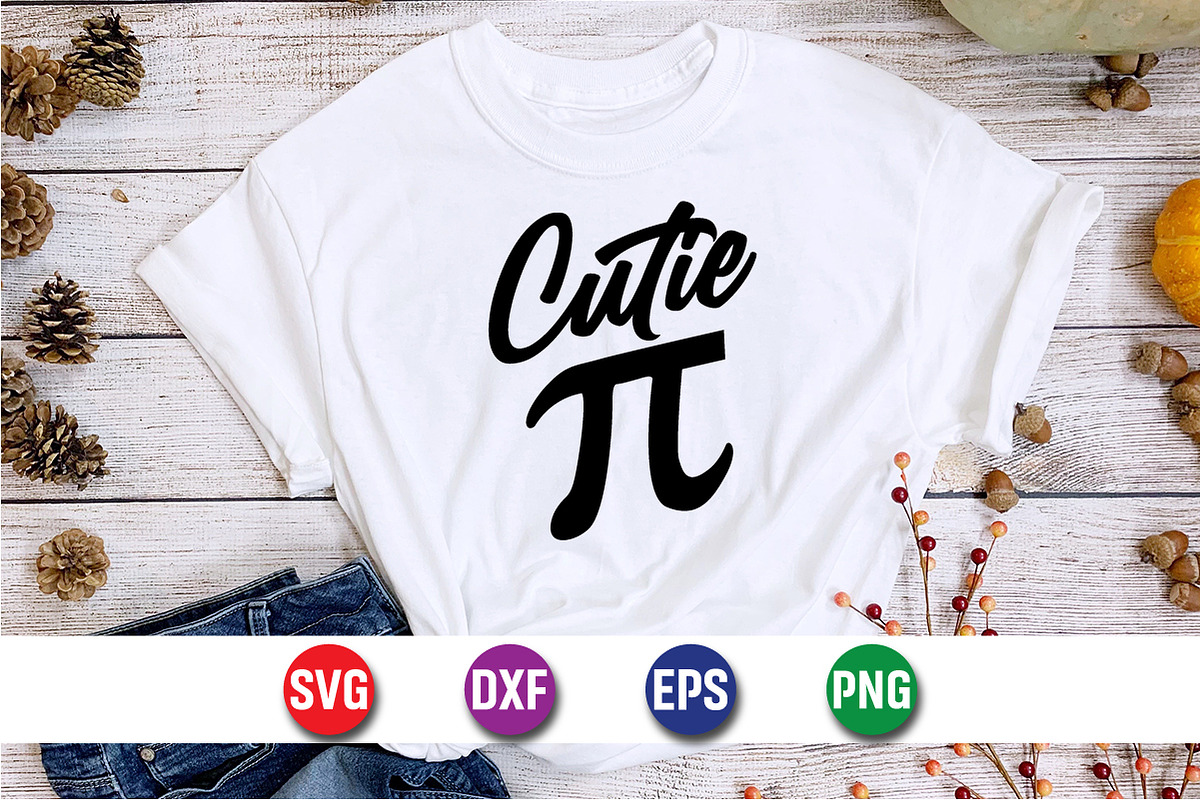 Cutie Pi, Happy Pi Day, an Object Graphic by SVGCuteShop (Photo 2 of 3)