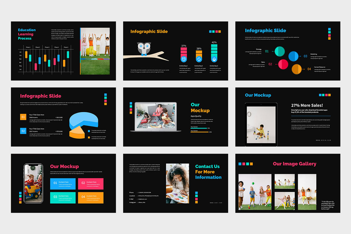 Nevia : Kids Google Slides, a Presentation Template by Punkl Camp (Photo 8 of 9)