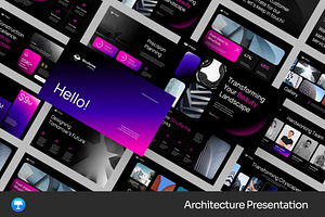 Architecture Design Keynote Template, a Presentation Template by Fit-tee