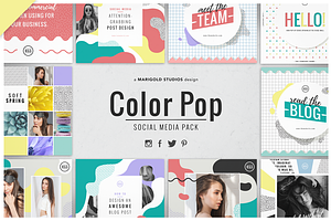 COLOR POP Social Media Pack