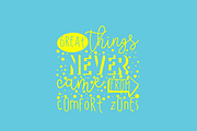 Font Trio - HITS (Holiday Package), an Illustration by Collapse Std. (Thumbnail 4 of 7)