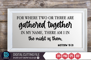 Farmhouse Christian Sign SVG Bundle