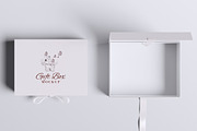 Gift Box Mockup, a Packaging Mockup by Twins_studio926 (Thumbnail 4 of 5)