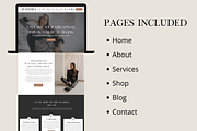 Business Coach Wix Website Template, a Wix Template by AdvertFox (Thumbnail 2 of 10)