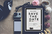 Modern | Minimal {Save the Date-DIY}, an Invitation Template by Kreativity13 (Thumbnail 2 of 2)
