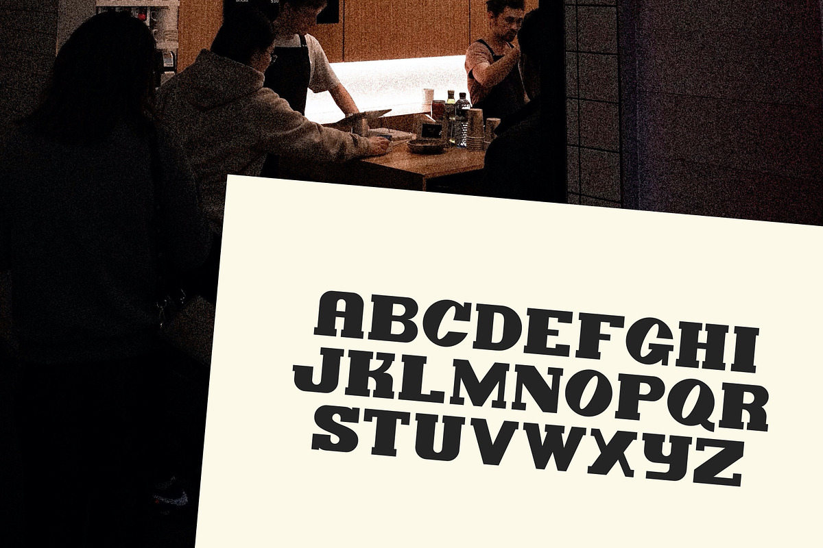Kilda Roast | Slab Serif Font preview 3