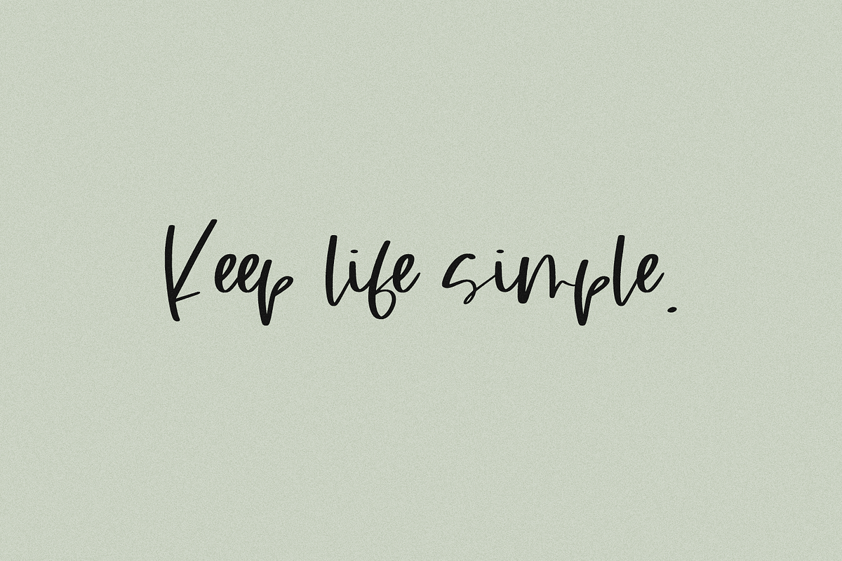 Rusticity Script, a Handwritten Font by Beck McCormick (Photo 4 of 10)