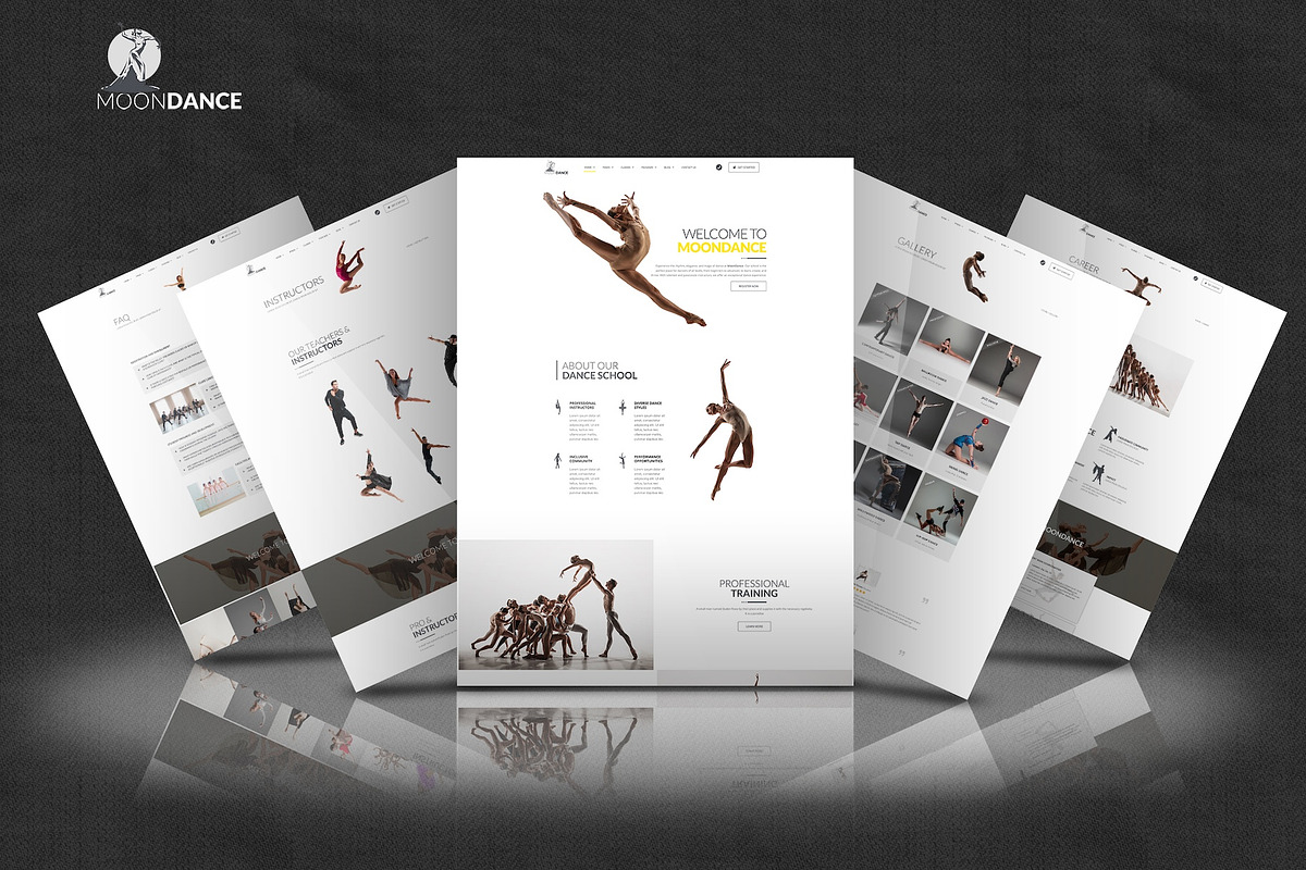 Moon Dance -Elementor Pro Kit, a Websites & App Template by Select Agency Designs (Photo 3 of 8)