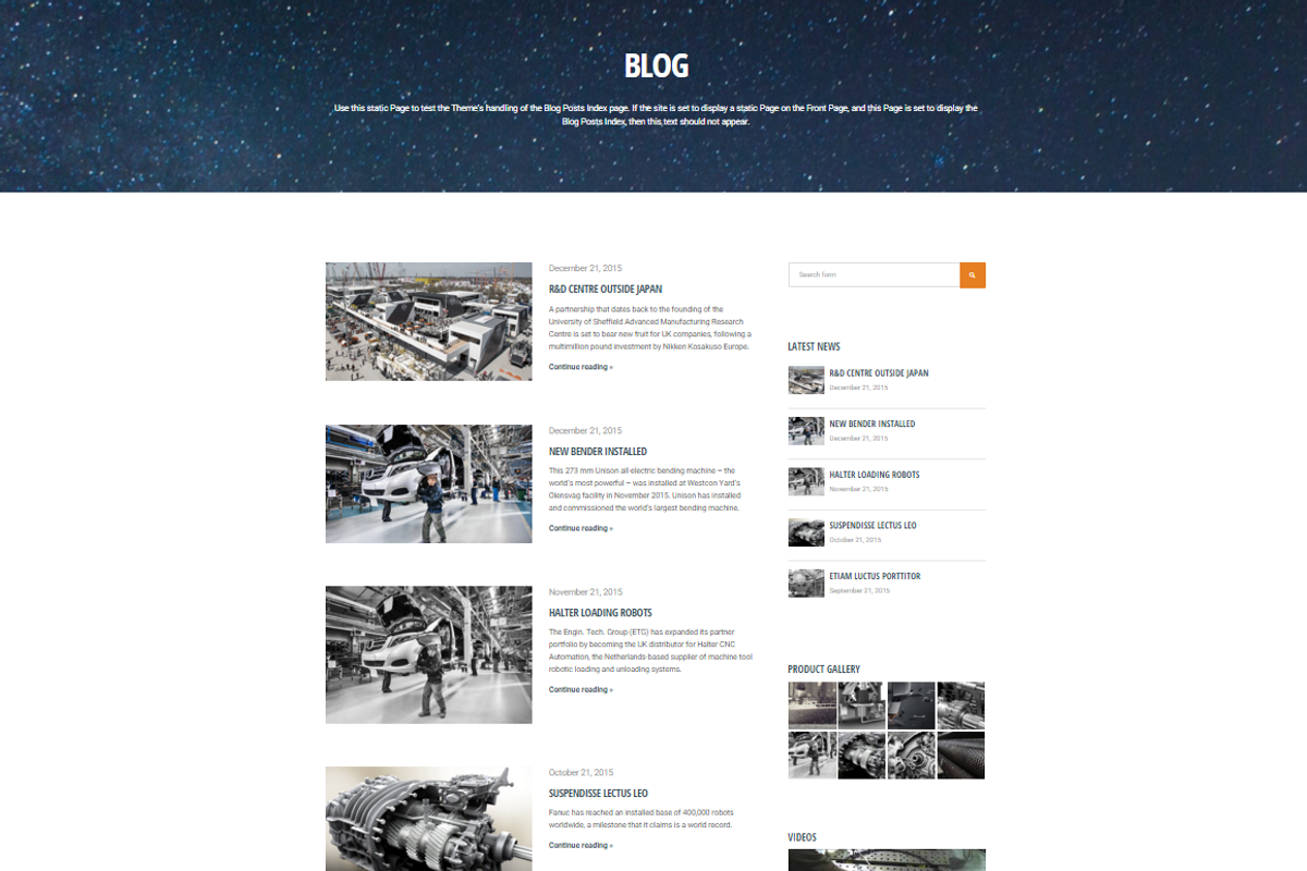 IndusPress WordPress Theme, a WordPress Template by GretaThemes (Photo 7 of 8)