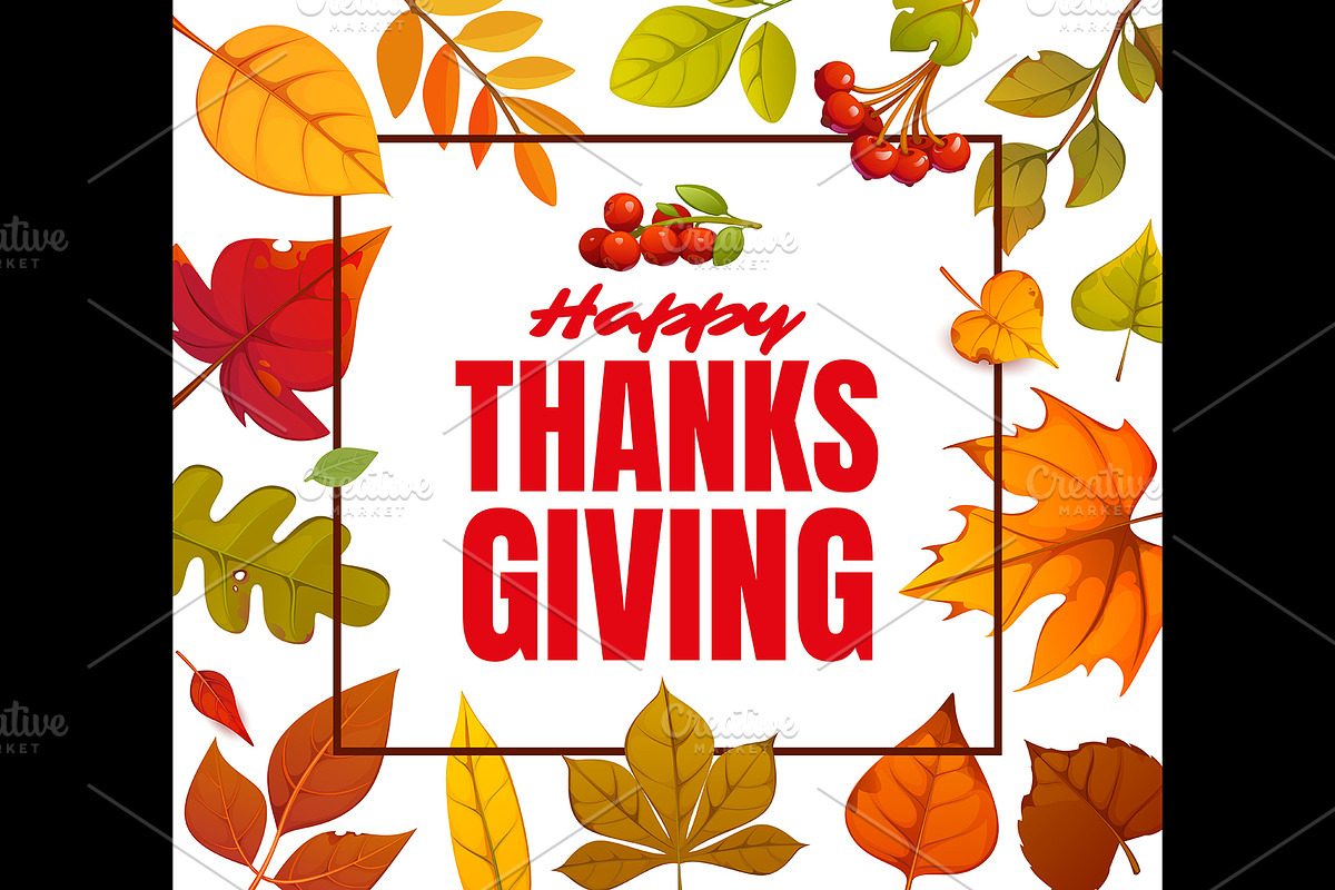 Happy Thanksgiving day, a Seasonal Illustration by Vector Tradition (Photo 2 of 3)