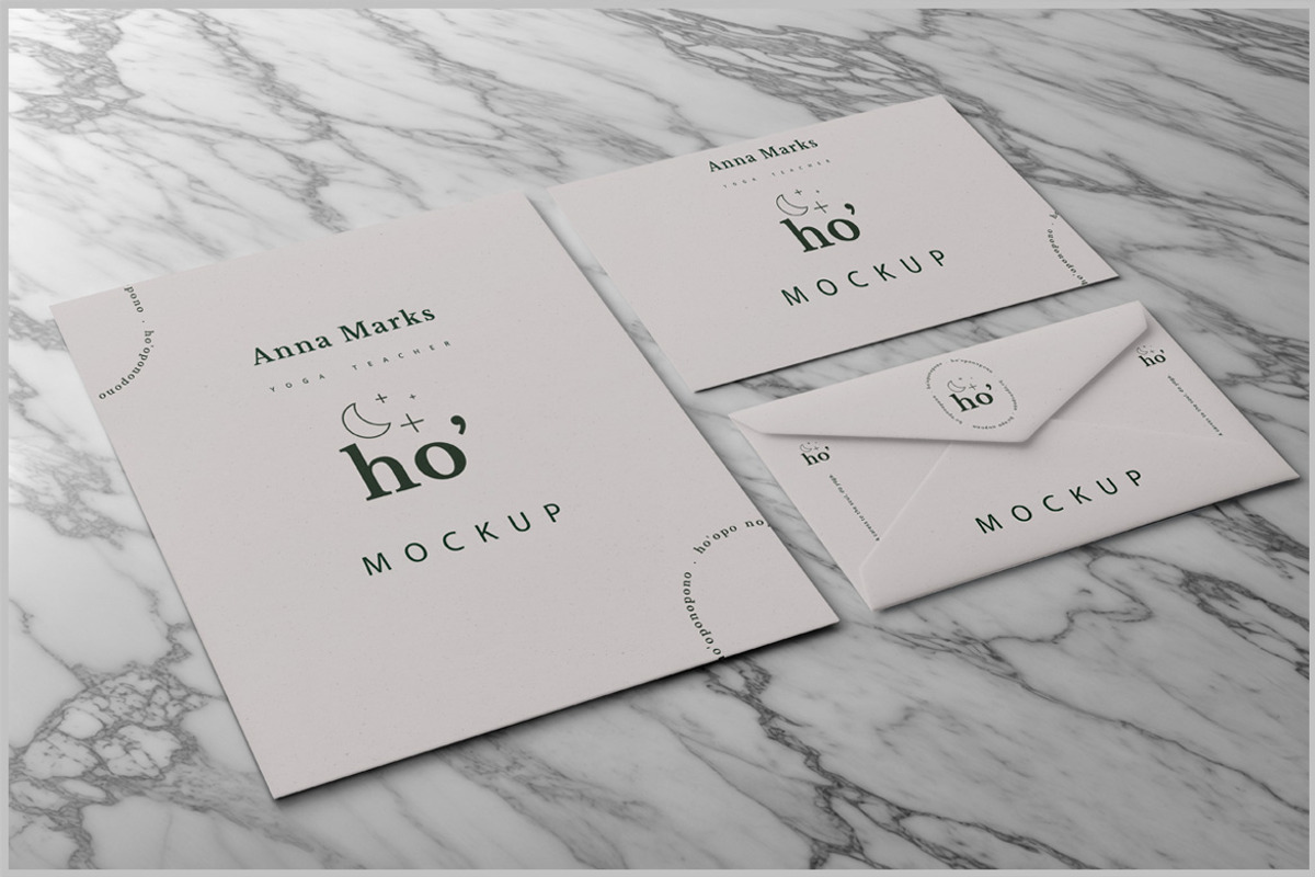 Letterhead Mockup PSD, an Advertising Mockup by Bruno's Shop (Photo 2 of 4)