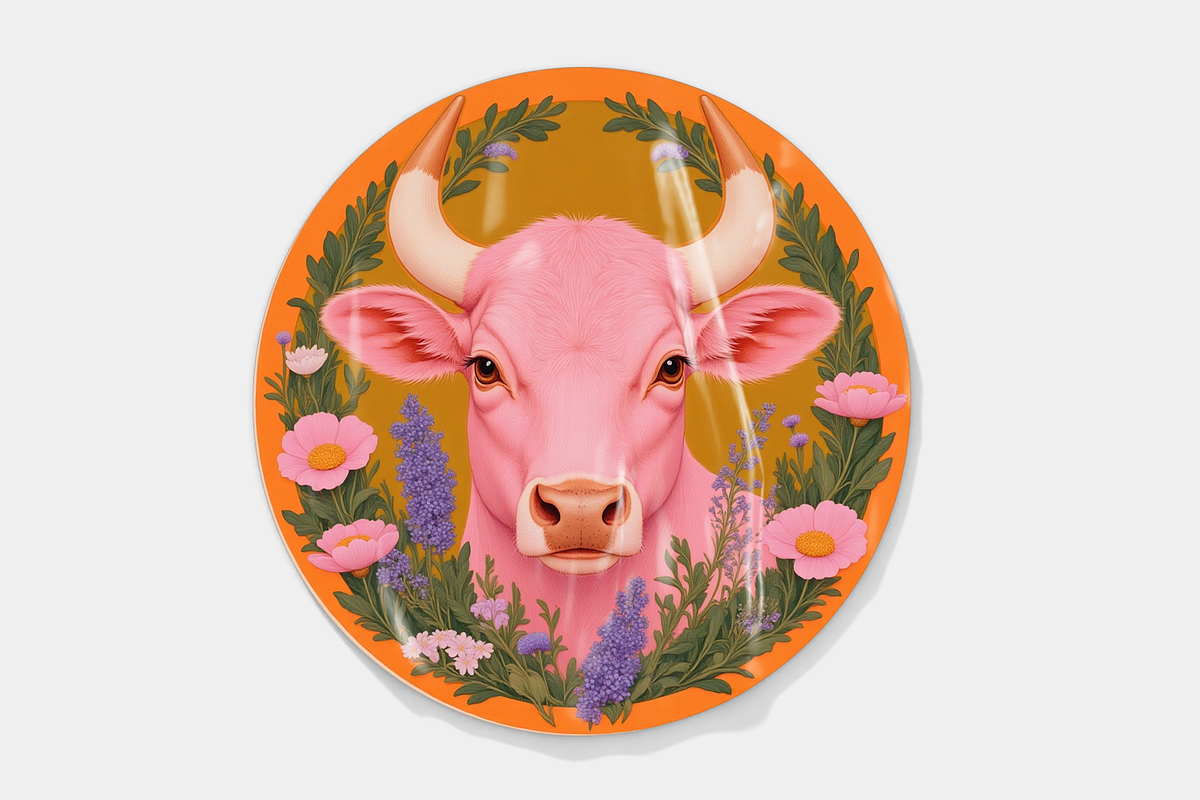 Pink Taurus Floral Collection , an Illustration by Jakayla Digital Co (Photo 6 of 8)