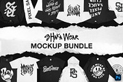 Shaka Wear Essentials Mockup Bundle, a Hoody Mockup by Pixel Sauce™ (Thumbnail 1 of 6)